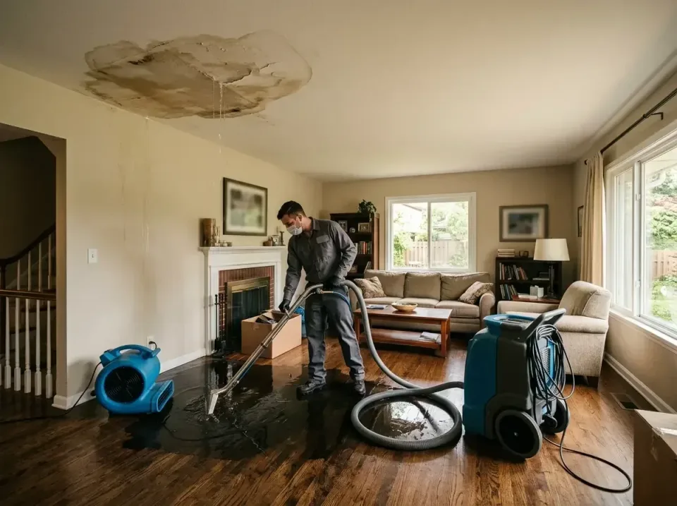 attic-pipe-burst-ceiling-drip-008 — frequently asked questions, Water Damage Restoration & Carpet Care in Lewiston, CA